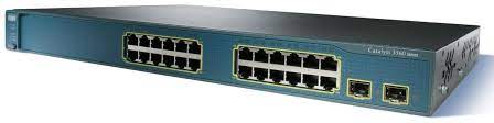 Cisco Catalyst Ws-C3560-24Ps-S - 24 10/100 Poe + 2 Sfp + Ipb Image Switch - Refurb Switch