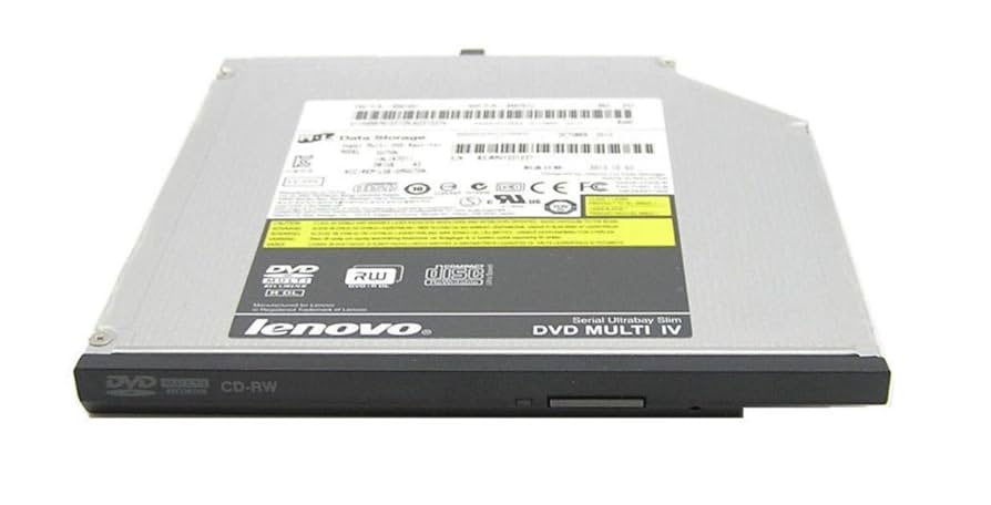 Lenovo UJ8C2 (0A65626) ThinkPad UltraBay DVD Burner 9.5MM Slim Drive III – Open Box