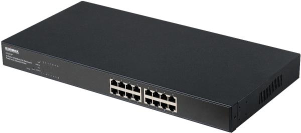 Edimax ES-5816P 16-Port 10/100 PoE Web Smart Switch – Used