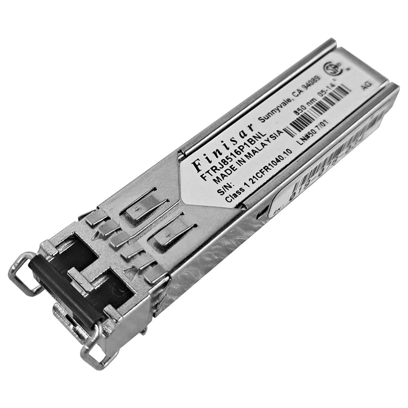 Finisar FTRJ8516P1BNL 2.125 Gbps Fibre Channel 850nm 550M LC Transceiver SFP - Refurb