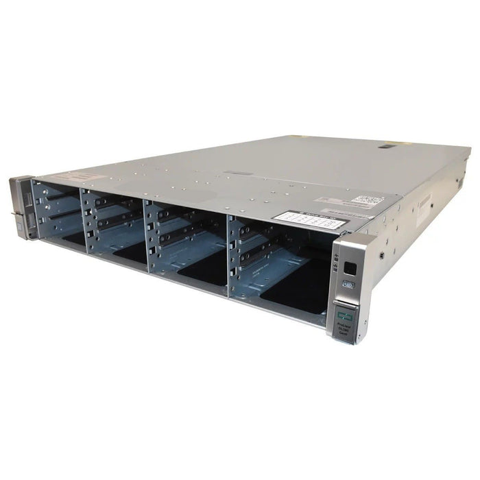 HP Proliant DL380 Gen9 Application Virtualisation Server; 4 LFF; 2 x Xeon E5-2680 V4; 64GB PC4; 4TB SAS; 2 x 500 Watt; DP 544+FLR-QSFP; Front Bezel; Rail Kit; 2U Rackmount; Refurb