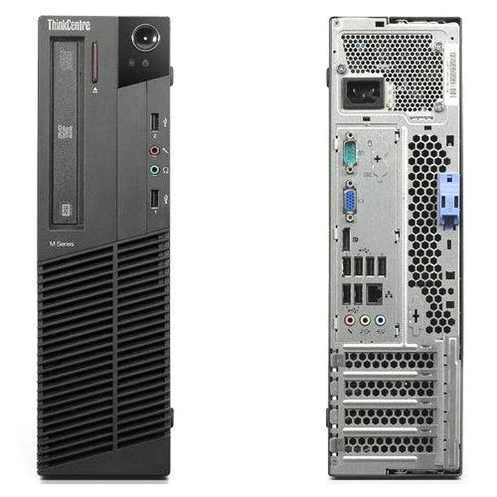 LENOVO THINKCENTRE M91P SFF - I5 2400 - 4GB DDR3 - 500GB SATA HDD - WINDOWS 10 PRO 64 BIT - REFURBISHED COMPUTER