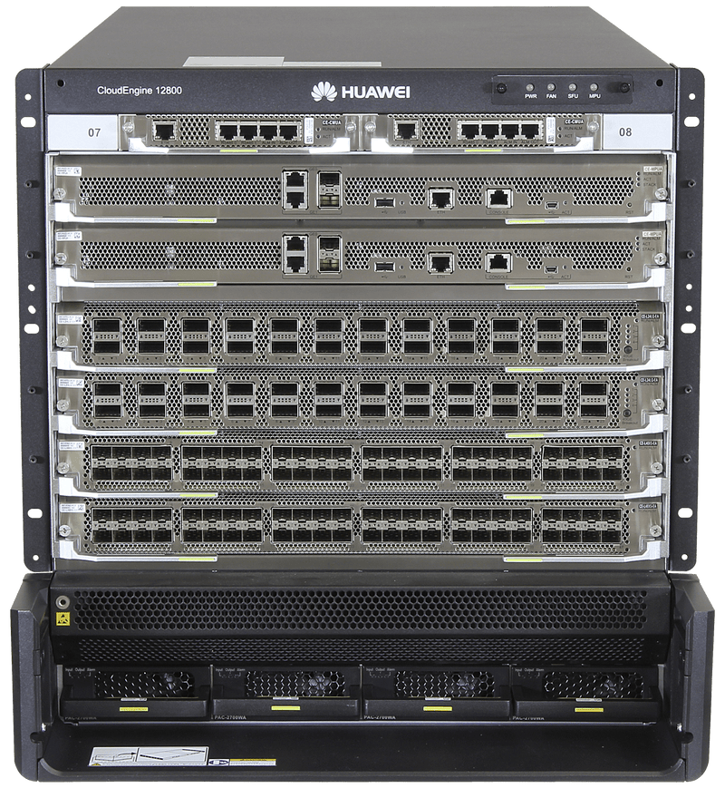Huawei CE12804 CloudEngine 12800 Switch With 2 x CE-L24LQ-EC1 – Pre-Owned