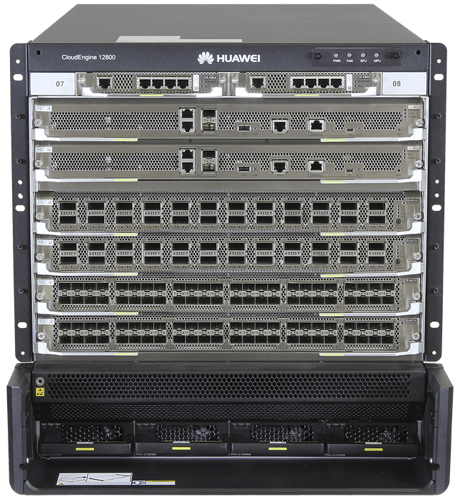 Huawei CE12804 CloudEngine 12800 Switch With 2 x CE-L24LQ-EC1 – Used