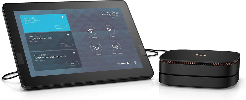 HP Elite Slice G2 USFF Mini Desktop with Zoom Rooms – i7 7500T