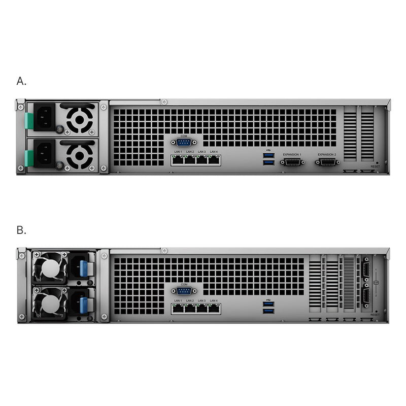 Synology RS3621RPxs NAS Storage Server Ultra High Performance for Large Scale Business and Enterprise - New