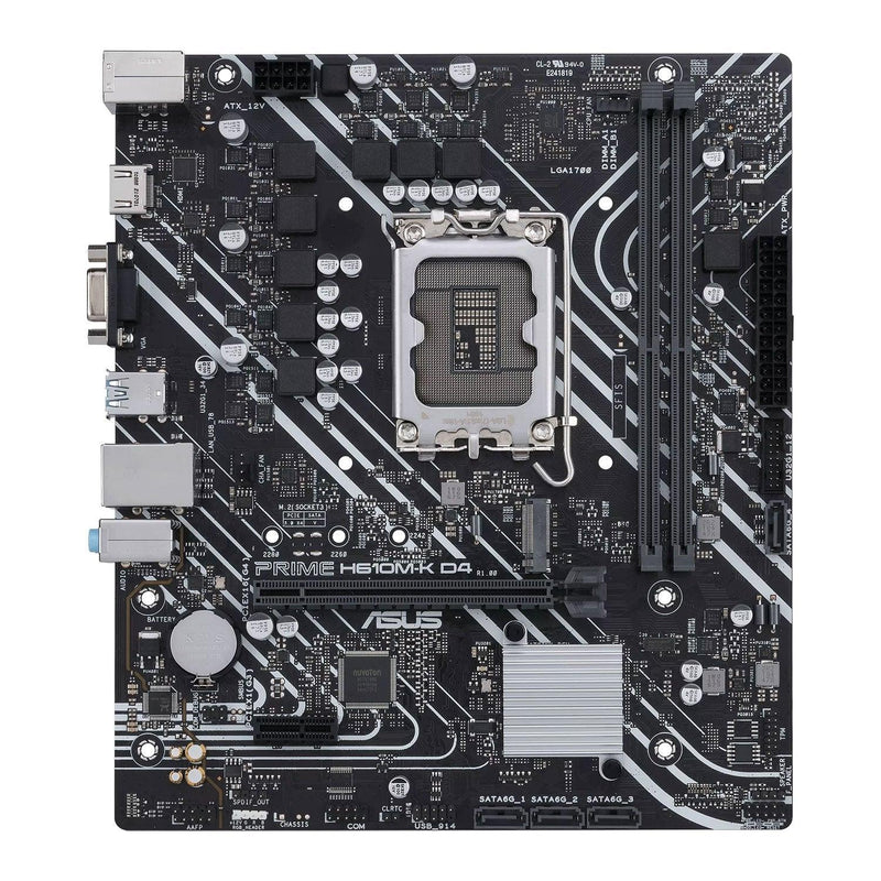 Proline MT Gaming Builder Computer - Asus Prime H610M-K - I5 12400 - 8GB DDR4 - 256GB SSD - Win11Pro - Pre-Owned