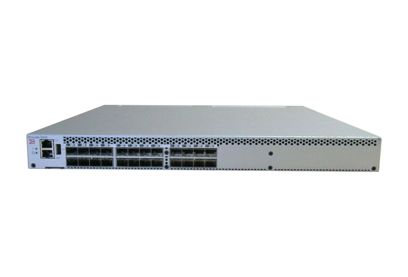 Brocade 6505 series 24 port switch, 12 port activation, 16Gb FC SFP+ SAN Switch -Pre-Owned