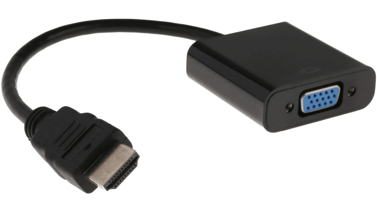HDMI (Male) to VGA (Female) Adapter – Refurb