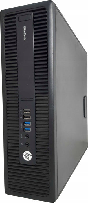 HP Elitedesk 705 G3 SFF Computer; AMD Pro A6-8570 R5; 4GB PC4; 500GB HDD; Win10Pro; Refurbished