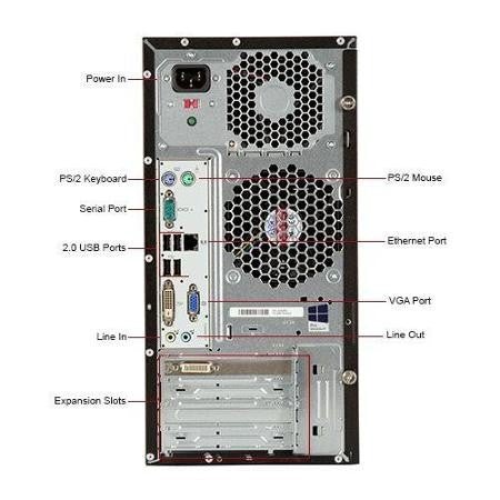 Hp 280 G1 MT Computer - I3 4160 - 4GB DDR3 - 500GB HDD - Win10Pro - Pre-Owned Desktop Pc