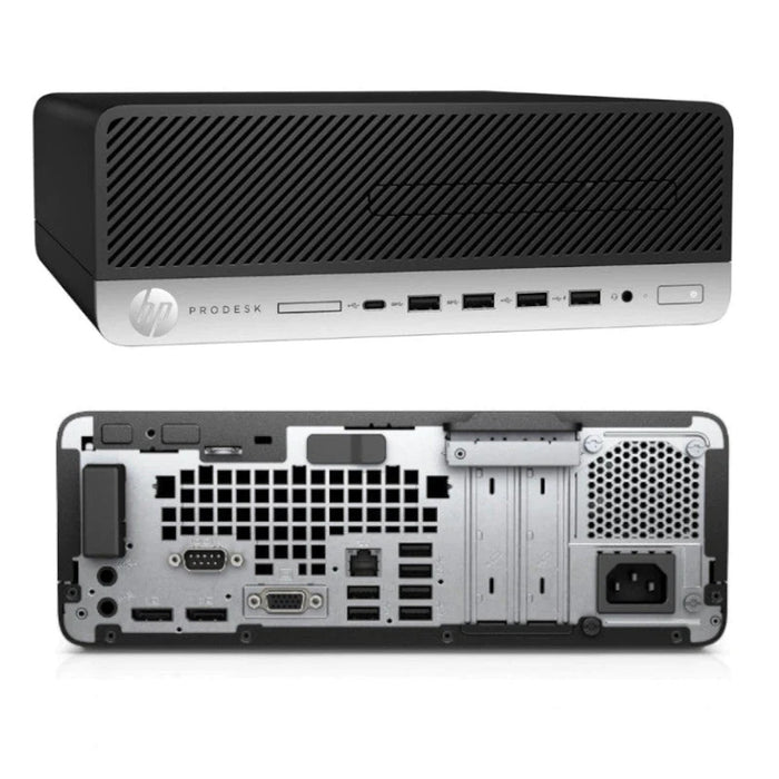 HP PRODESK 600 G3 SFF - I5 7500 - 8GB DDR4 - 500GB SATA HDD - WINDOWS 10 PRO 64 BIT - REFURBISHED COMPUTER