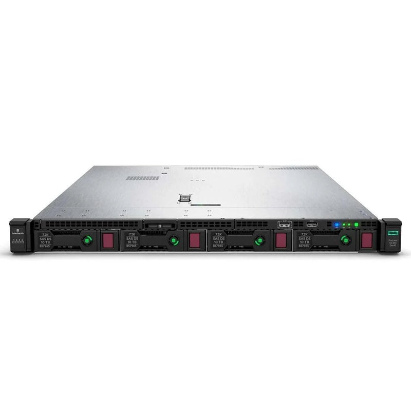 HP ProLiant DL360 Gen10 1U Rackmount Server – 4 LFF – Xeon Silver 4114 – 64GB DDR4 – 2 × 2TB SAS – No RAID – Broadcom BCM5719 – 2 × 500W – 2 × Blanks – Refurb