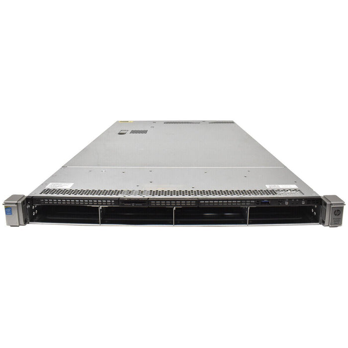 HP Proliant DL360 Gen9 Server; 2 x Xeon E5-2673 V3; 192GB PC4; 2TB SAS; DP QSFP 544+FLR; P440AR; ILO4; 2 x 1400W; Mellanox MT27520; No Front Bezel; No Rail Kit; 1U Rackmount; Refurb