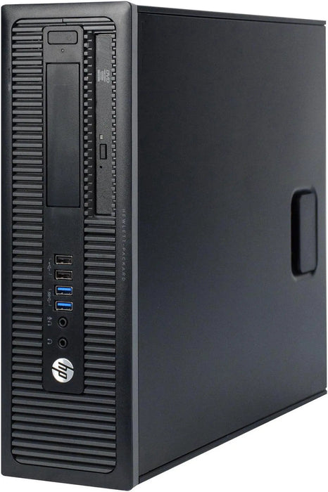 HP EliteDesk 800 G1 Office SFF Computer - i5 4590 - 8GB DDR3 - 256GB SSD - Win10Pro - Pre-Owned Desktop PC