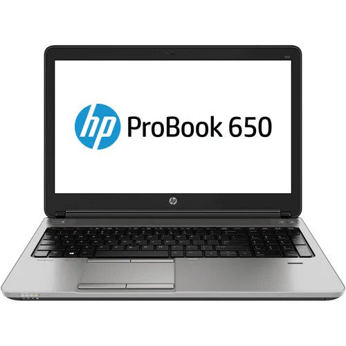 HP ProBook 650 G2 15.6 Inch Laptop; i5 6200U; 8GB PC4; 256GB SSD; Win10Pro; Refurb