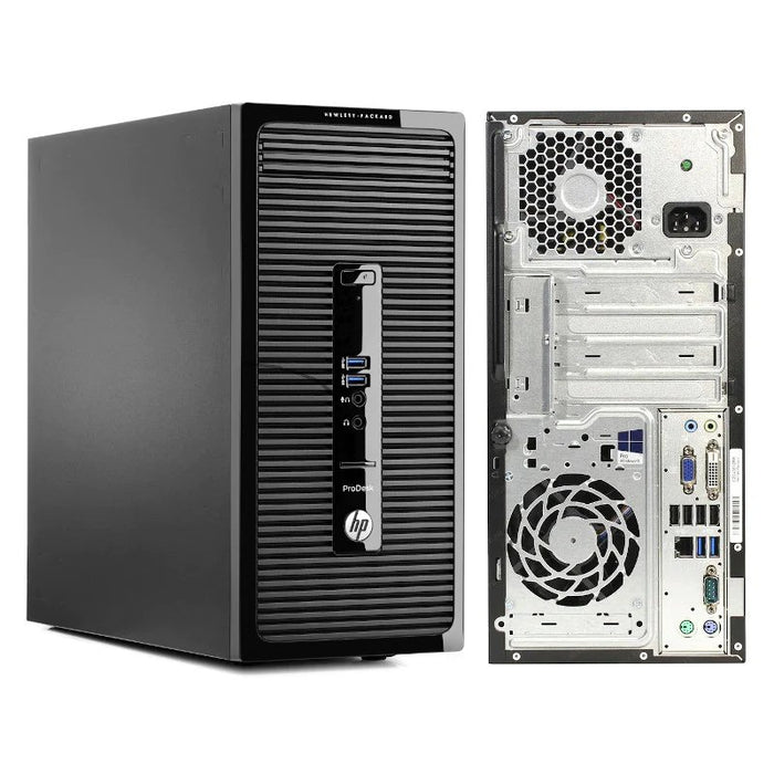 HP ProDesk 490 G2 MT Computer; i5 4590; 4GB PC3; 500GB HDD; Win10Pro; Refurb