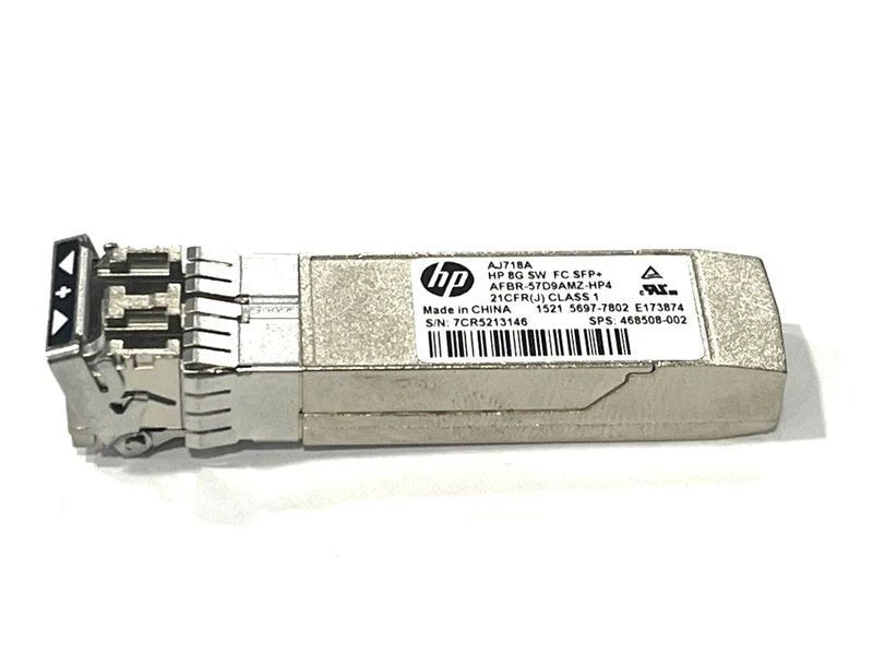 HP AJ718A 8G SW FC SFP+ AFBR-57D9AMZ-HP4 Transceiver Module – Refurb
