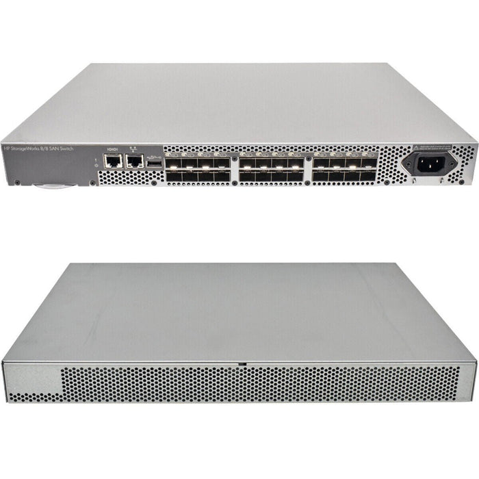 HP HSTNM-N018 StorageWorks 8/24 SAN Switch – Used