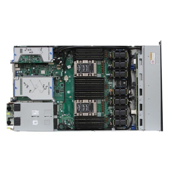 Huawei 1288H V5 High Density Fusion Server - 2 x Xeon Silver 4116 - 128GB DDR4 - 2 x 600GB SAS, 6 Blanks - Avago 9460-8i Raid - Intel I350 QP 1GB +  Intel 82599 DP 10GB SFP+ - Dual 550 Watt PSU; Rail Kit; Refurb 1U Rackmount Server