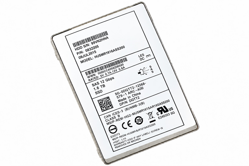 Dell HUSMM1616ASS200 2.5 Inch 1.6TB 12Gb/s SAS Solid State Drive – Refurb