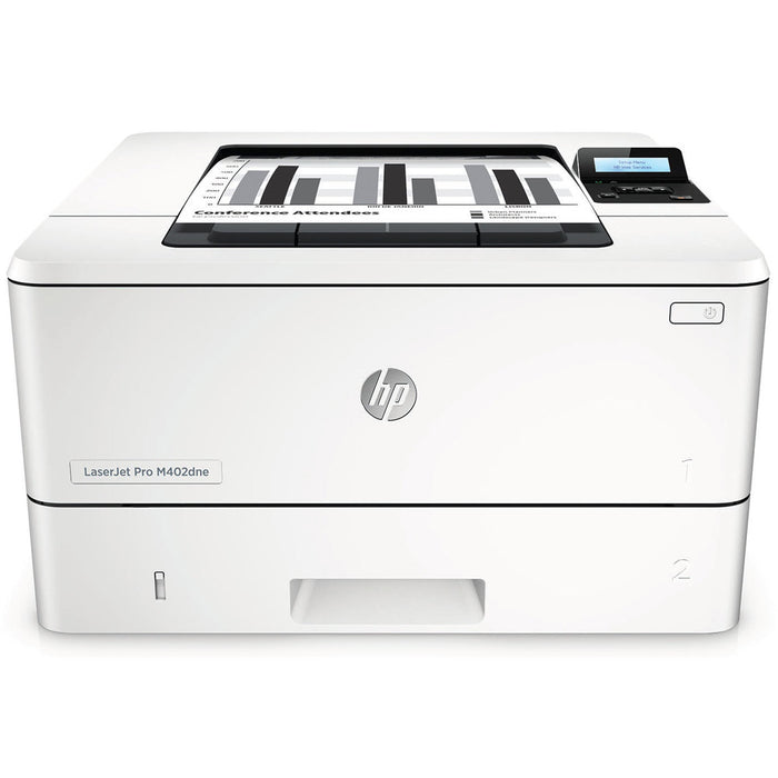 HP LaserJet Pro M402DNE Mono Office Desk Printer; Refurb