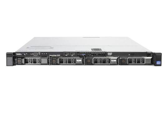 Dell PowerEdge R320 1U Rackmount Server - 4 LFF - Xeon E5-2407 - 64GB DDR3 - 2 x 4TB SAS - PERC H310 Mini - Broadcom BCM5720 - 2 x 550W - 2 x Blanks - Refurb