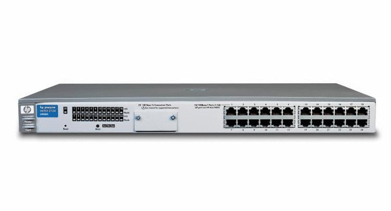 HP J4868A ProCurve Switch 2124 24 Port Ethernet Switch – Pre-Owned