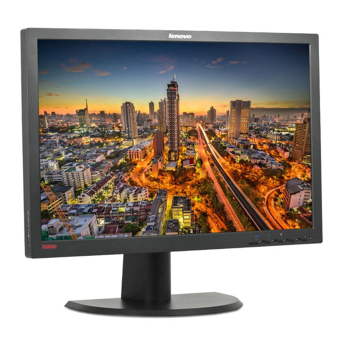 Lenovo ThinkVision L2440P 24 Inch Widescreen LCD Monitor - DVI & VGA - Pre-Owned
