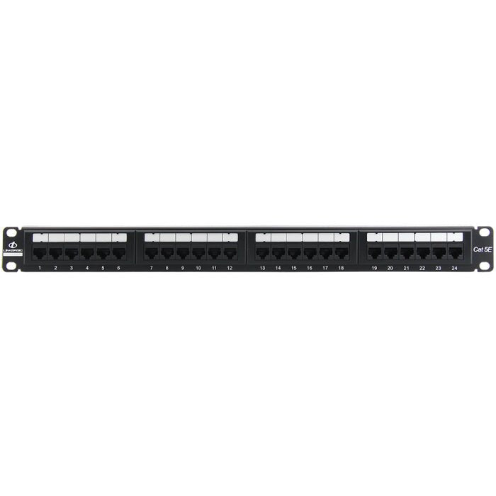 Linkbasic 24 Port Cat5e Rack Mount Patch Panel – Refurb