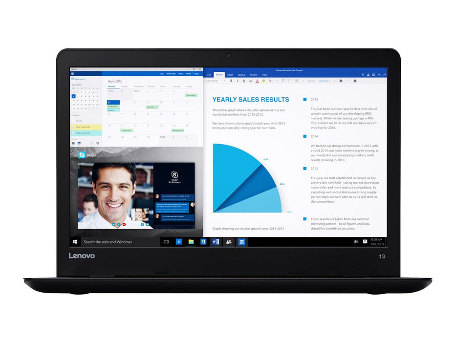 Lenovo ThinkPad 13 2nd Gen 13.3 Inch Office Laptop – i7 7500U – 16GB DDR4 – 256GB NVMe – Win11Pro – Pre-Owned