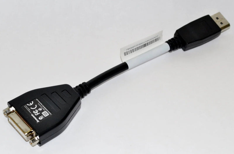 Lenovo DisplayPort to Single-Link DVI-D Monitor Cable – Pre-Owned