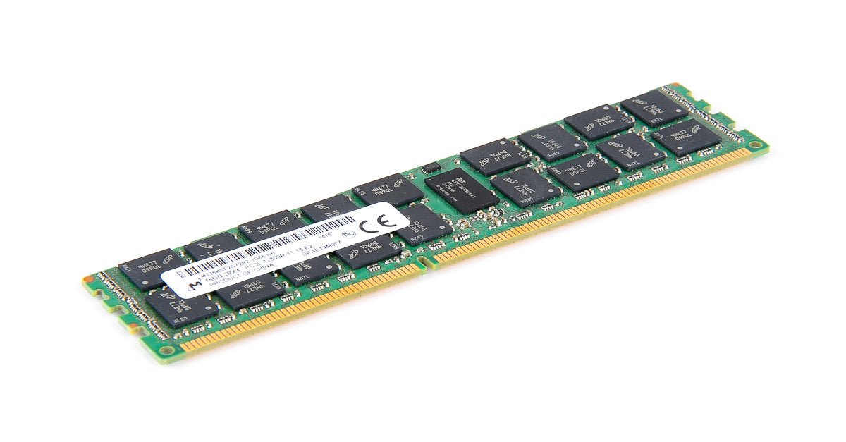 Micron 16GB 2Rx4 PC3L-12800R-11-13-E2 DDR3 Server RAM – Refurb