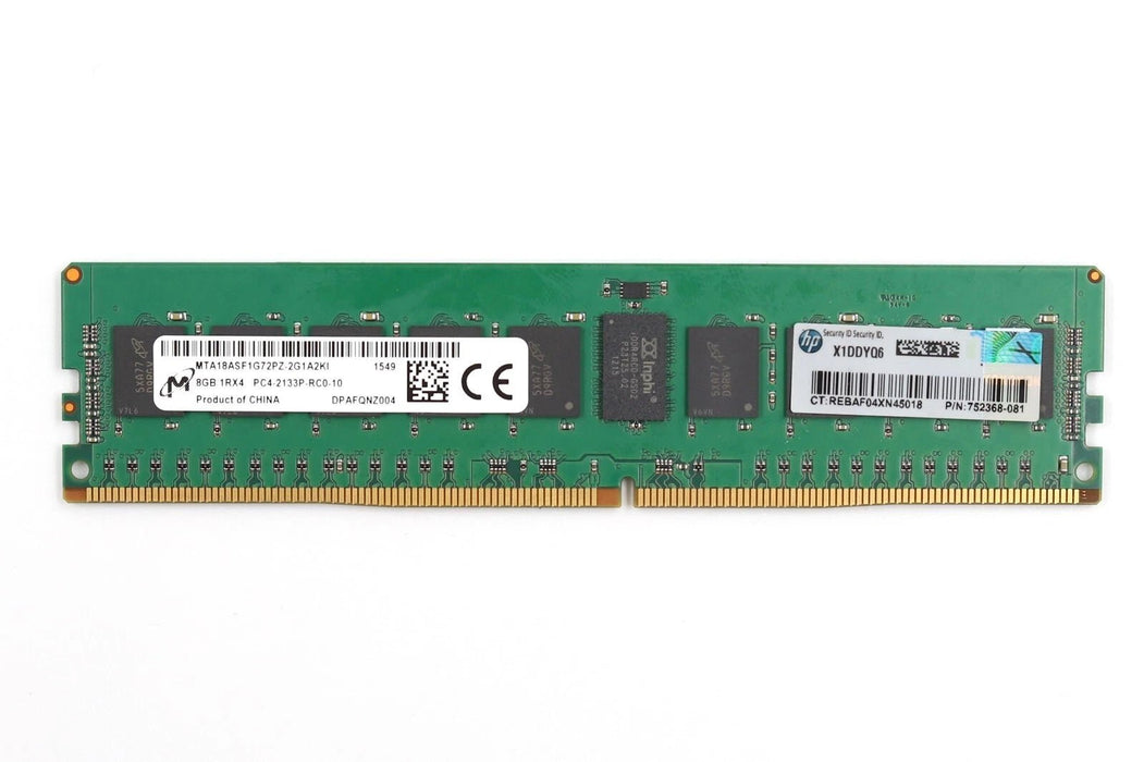 Micron 8GB 1Rx4 PC4-2133P-RCO-10 DDR4 Server RAM – Refurb