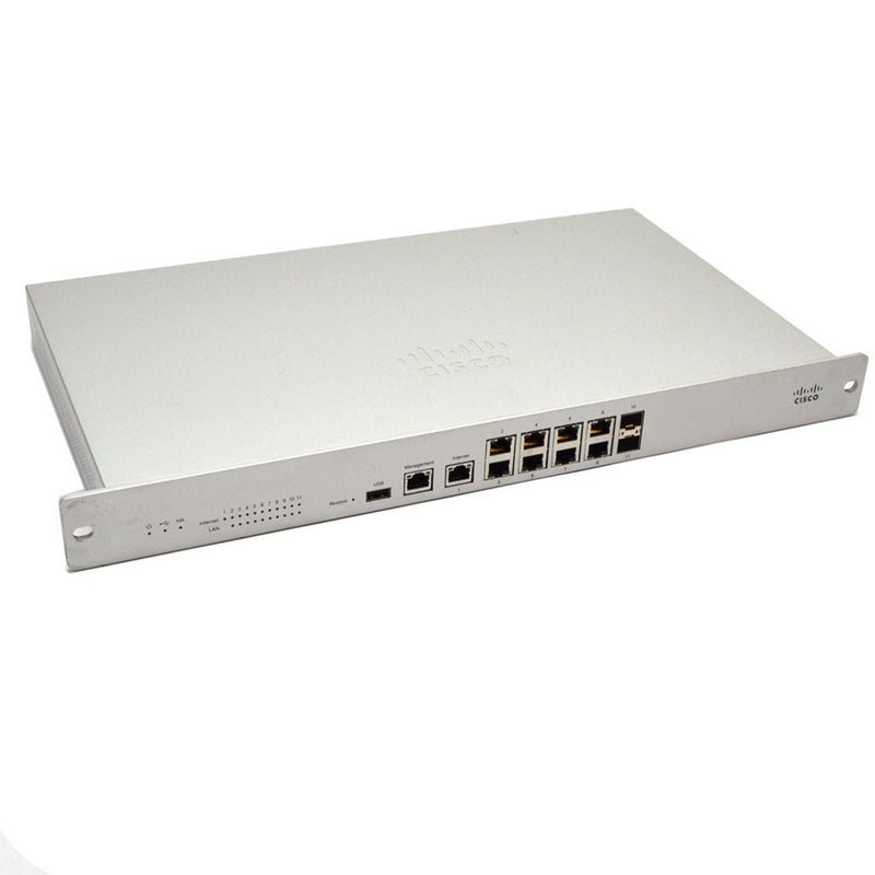 Cisco Meraki MX100-HW Cloud-Managed Security Appliance – Refurb