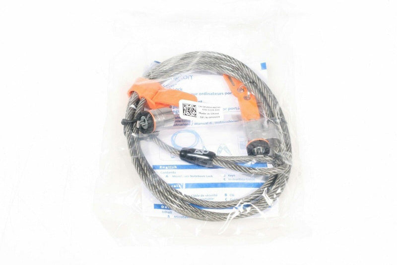 Kensington OPU604 MicroSaver Keyed Twin Notebook Cable Lock – Open Box