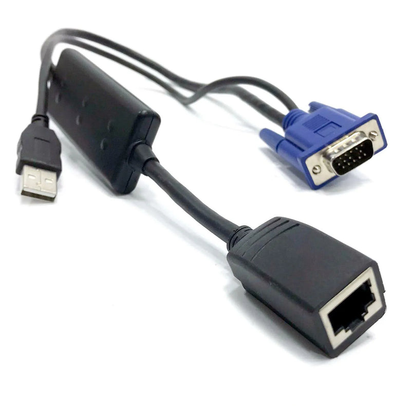 Dell 0UF366 KVM / KMM USB SIP System Interface POD KVM Cable – Pre-Owned