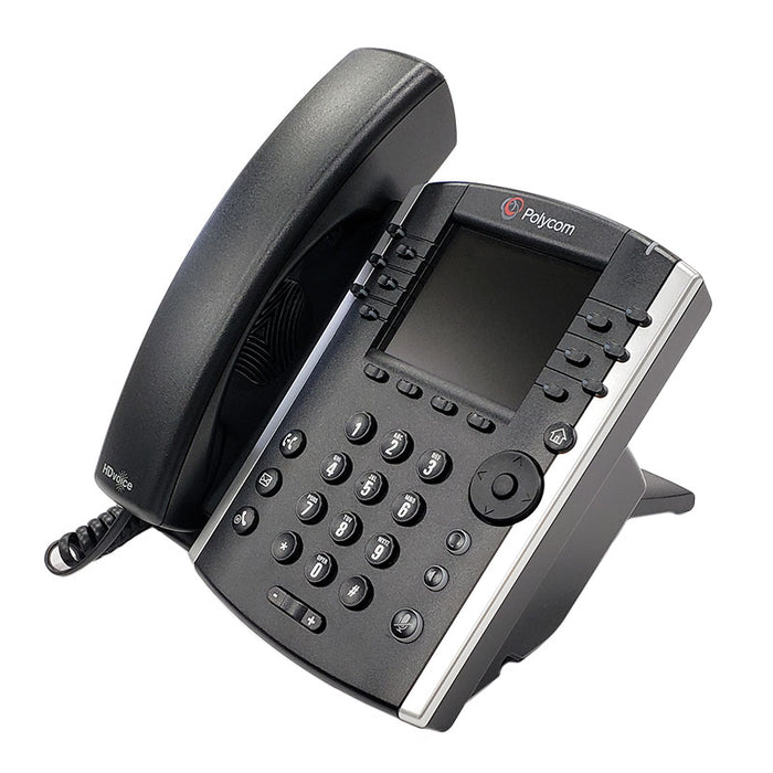 Polycom VVX 411 (2201-48450-001) 12 Line IP Phone  - Used