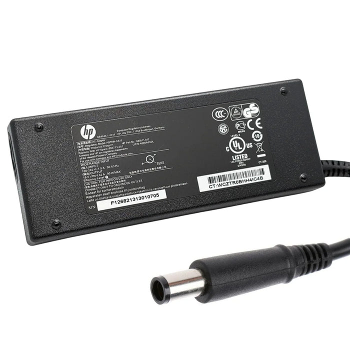 HP PPP012H-S 90W 19V 4.74A Round Tip AC Adapter For Laptop – Pre-Owned