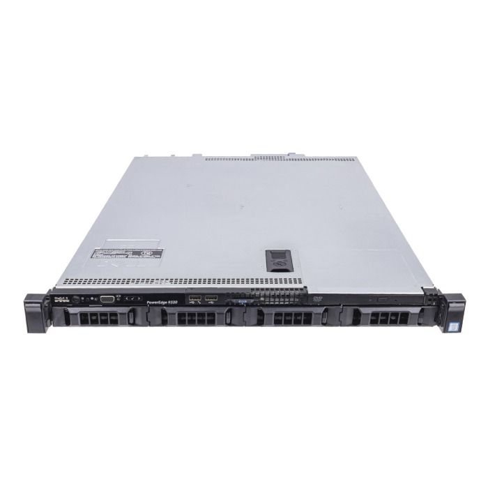 Dell PowerEdge R330 1U Rackmount Server – OEM – 4 LFF – Xeon E3-1220 V5 – 8GB DDR4 – 4 × 6TB SAS – PERC H730 – Broadcom BCM5720 – 2 × 350 Watts – Refurb