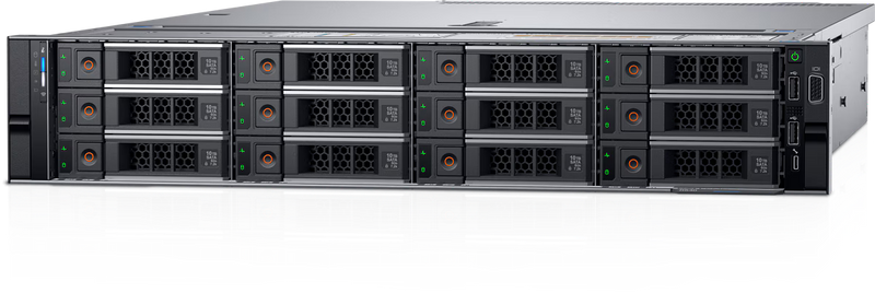 Dell PowerEdge R540 2U Rackmount Server – 12 LFF – Xeon Gold 6126 – 64GB DDR4 – 2 × 200GB SATA SSD + 2 × 4TB SAS – PERC H730P – Broadcom BCM5720 – 2 × 750W – 4 Caddies – 8 Blanks – Refurb