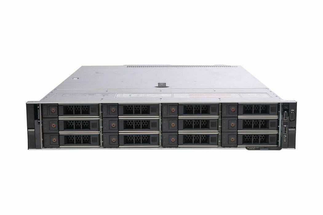 Dell PowerEdge R540 2U Rackmount Server – 12 LFF – Xeon Silver 4208 – 64GB DDR4 – 2 × 960GB SAS SSD + 2 × 4TB SAS HDD – PERC H730 – Broadcom BCM5720 – 2 × 495W – 4 × Caddies – 8 × Blanks – Refurb