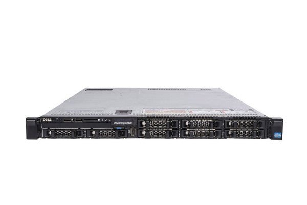 Dell PowerEdge R620 10 SFF Storage Server; Xeon E5-2650; 32GB PC3; No HDD; Perc H710; DP 1GB; No Rail Kit; No Front Bezel; 1U Rackmount; Refurb