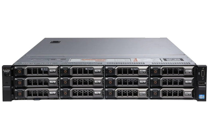 Dell PowerEdge R730xd 2U Rackmount Server – 12 LFF – 2 × Xeon E5-2640 v3 – 128GB DDR4 – 12 × 3TB SAS – PERC H730P Mini + H830 – Broadcom BCM5720 – 2 × 750W PSU – Refurb