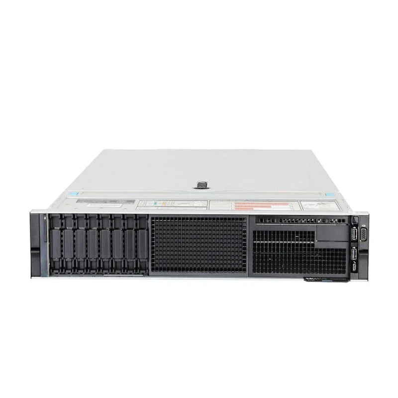 Dell PowerEdge R740 2U Rackmount Server – 8 SFF – 2 x Xeon Gold 6134 -  768GB DDR4 – No HDD – PERC H740P – Broadcom BCM5720 – 2 x 1100W - 2 × Caddies – 6 × Blanks – 1 × Front Bezel – Refurb