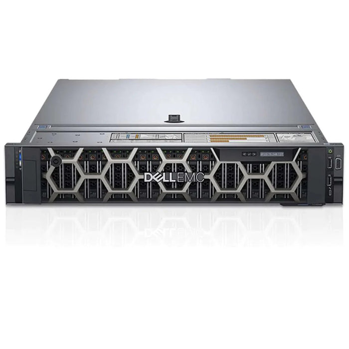 Dell PowerEdge R740XD VM Container Server - 2 x 24 Core Xeon Platinum 8160 - 512GB DDR4 - 8 x 3.2TB NVME SSD - HBA330 - Intel X710 DP 10GB - Intel I350 DP 1GB - Qlogic QL41262 DP 25GB x 2 - Dual 1100 Watt - 24 Bay 2.5" - Front Bezel & Rail Kit - Refurb