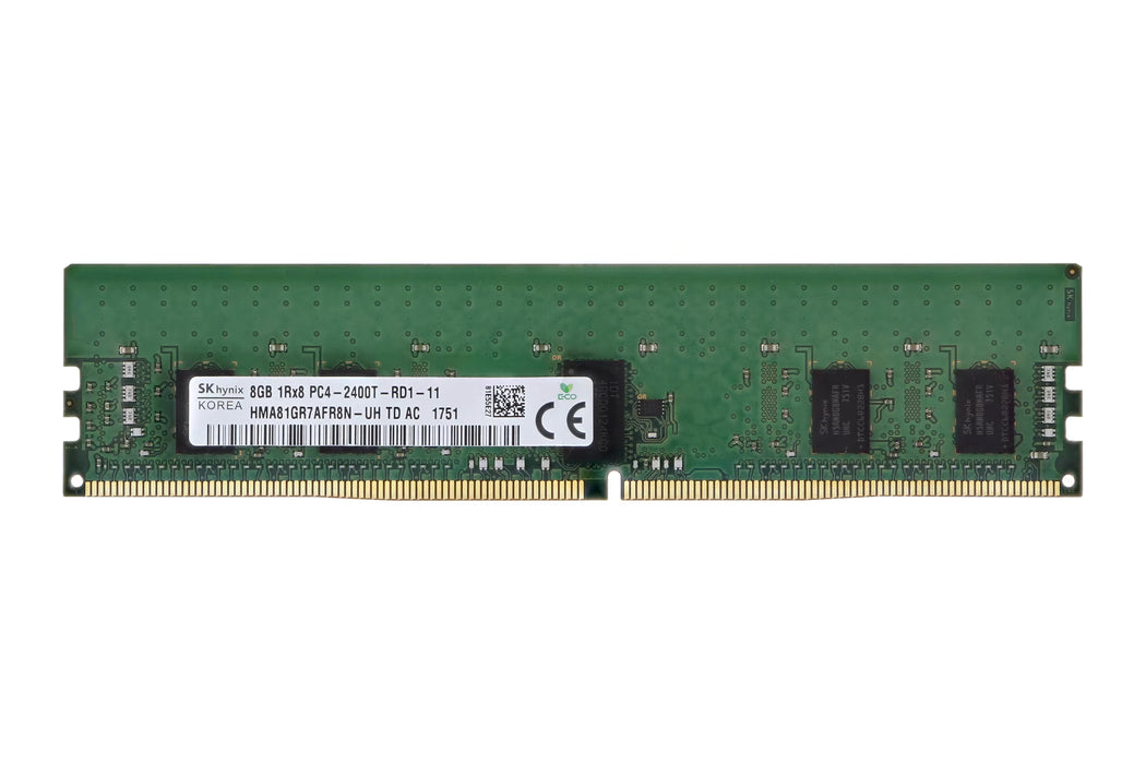 SK Hynix 8GB 1Rx8 PC4-2400T-RD1-11 DDR4 Server RAM - Refurb