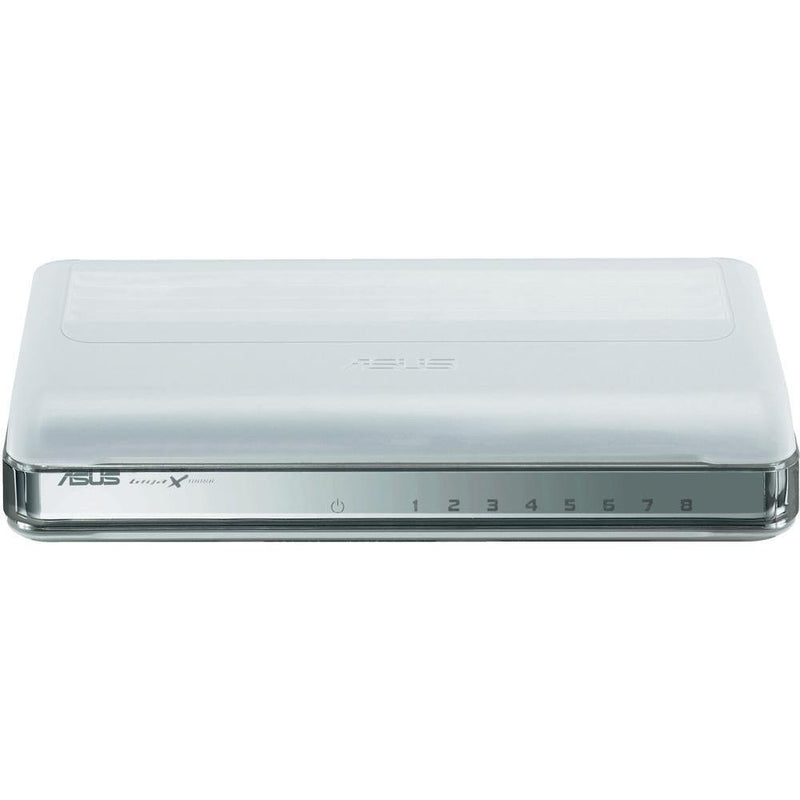 Asus GX1008B/G 8 Port Fast Ethernet Switch – Pre-Owned