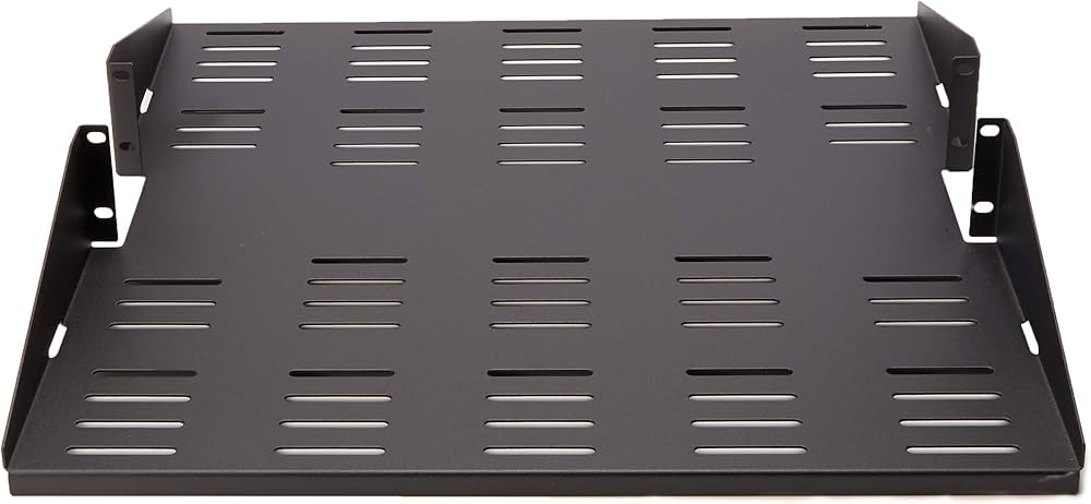 RackSolutions 2USHL-022FULL-20DV Relay Rack Shelf – Open Box