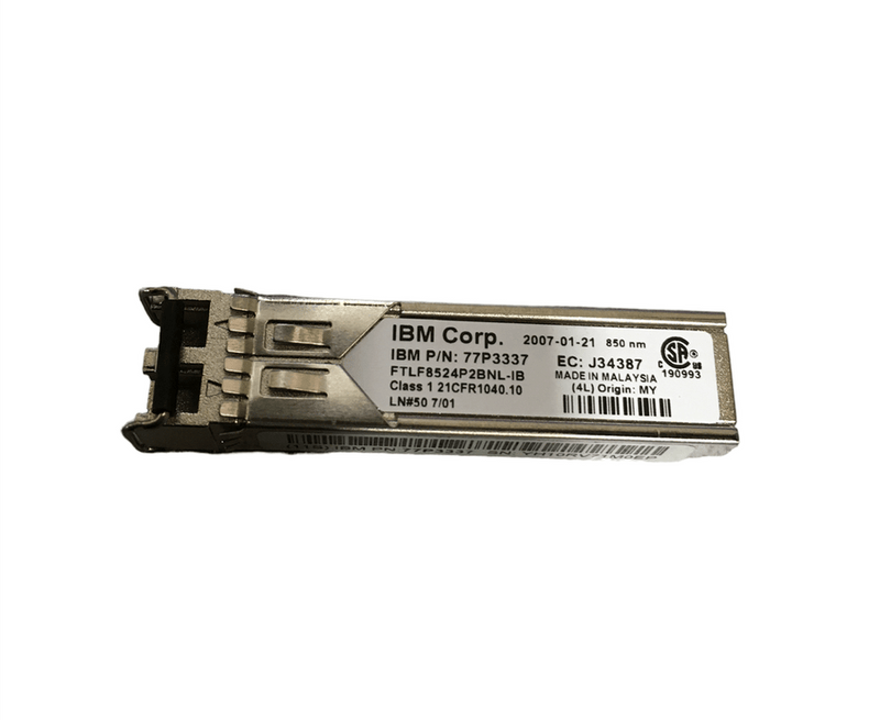 IBM FTLF8524P2BNL-IB 4.25 Gb/s RoHS Compliant Short-Wavelength SFP Transceiver - Refurb